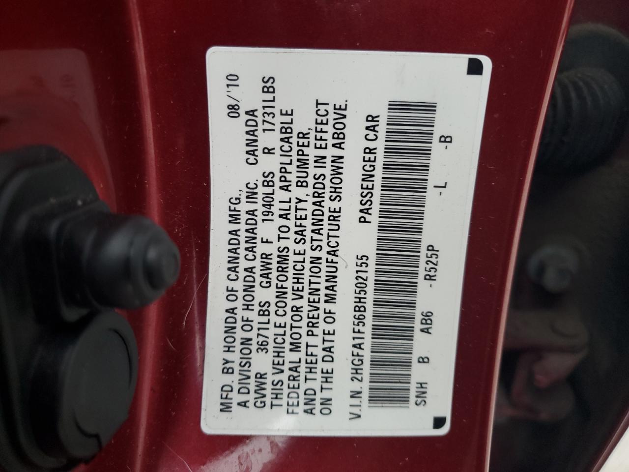 2011 Honda Civic - Image 12