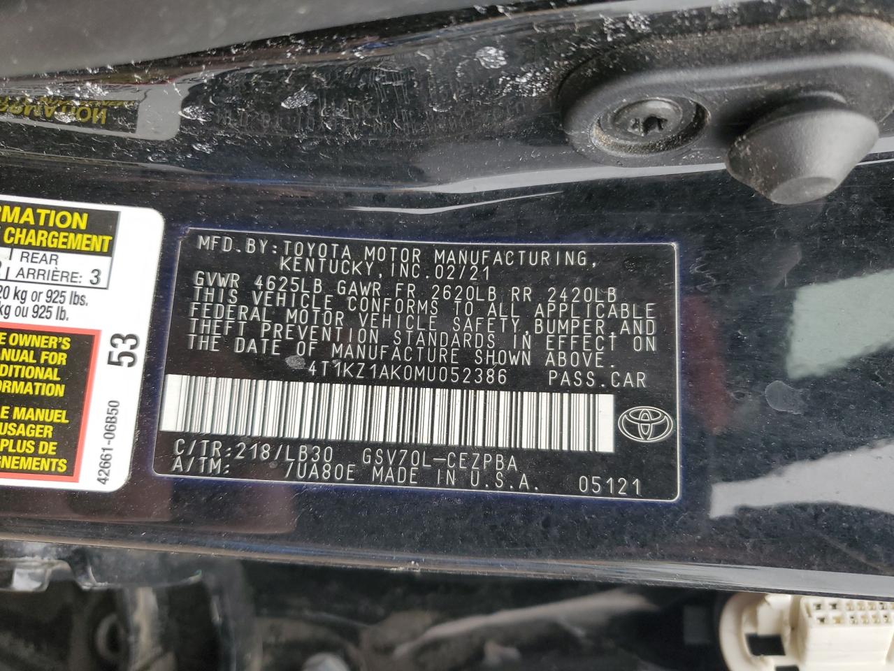 2021 Toyota Camry - Image 13