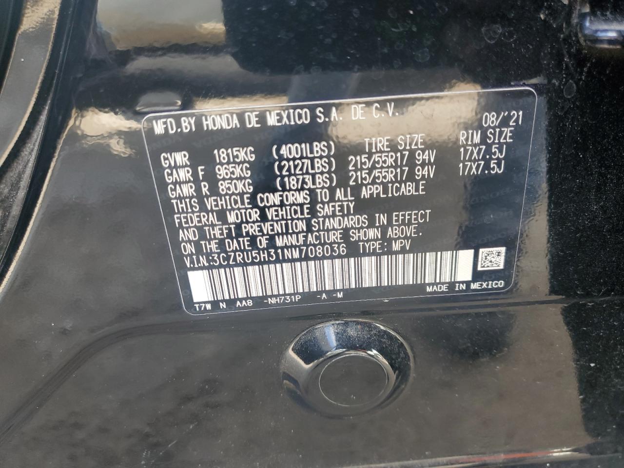 2022 Honda HR-V - Image 13