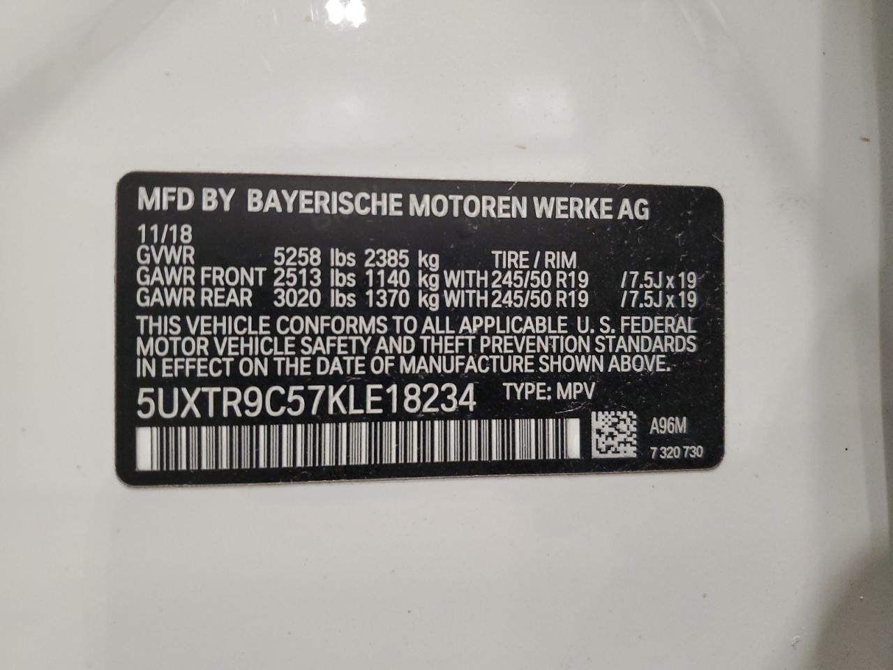 2019 BMW X3 - Image 13