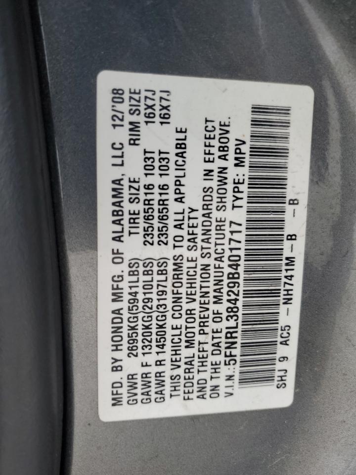 2009 Honda Odyssey - Image 13