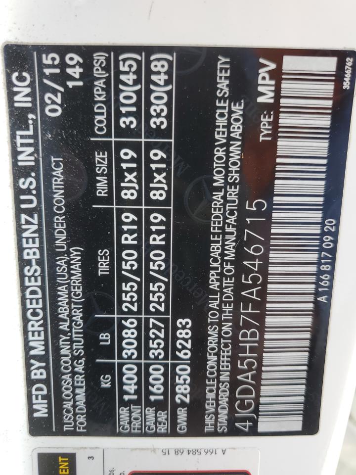 2015 Mercedes-Benz M-klasse - Image 14