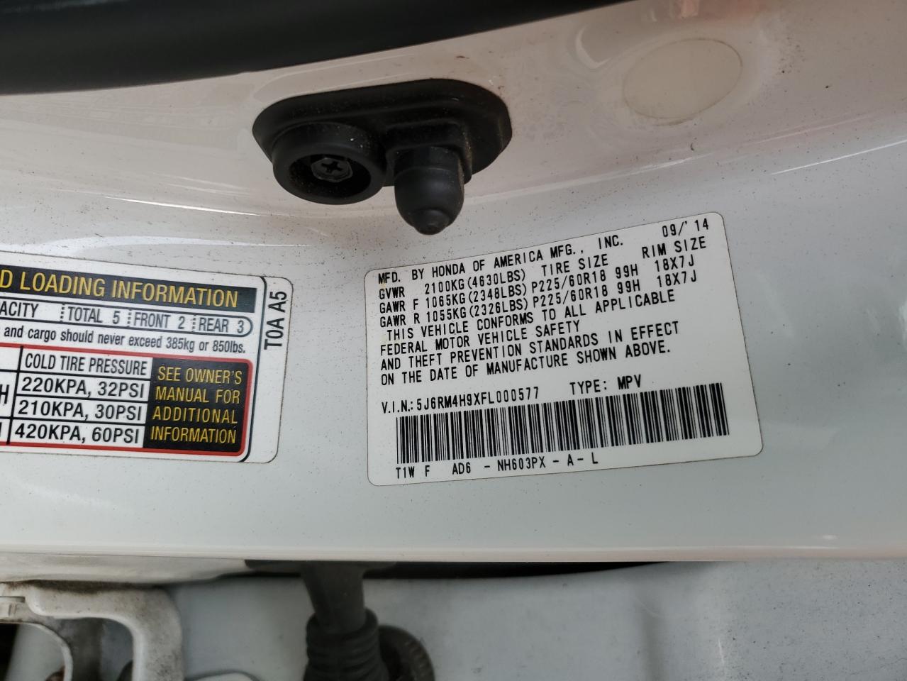 2015 Honda CR-V - Image 13