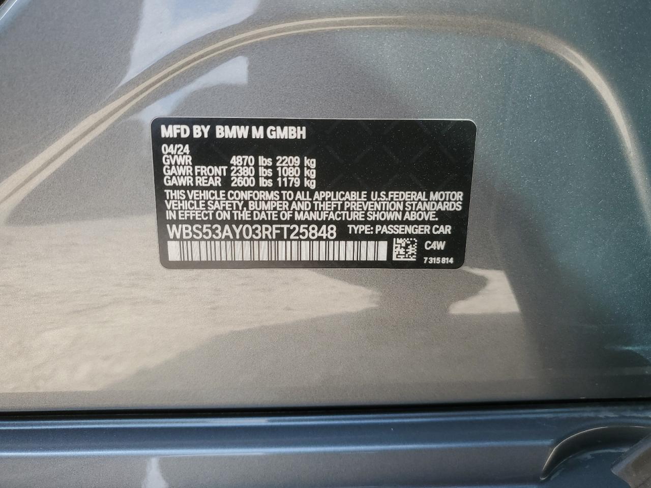 2024 BMW M3 - Image 12