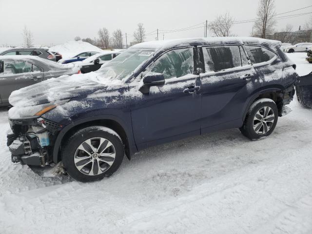 2021 TOYOTA HIGHLANDER XLE à vendre chez Copart QC - MONTREAL