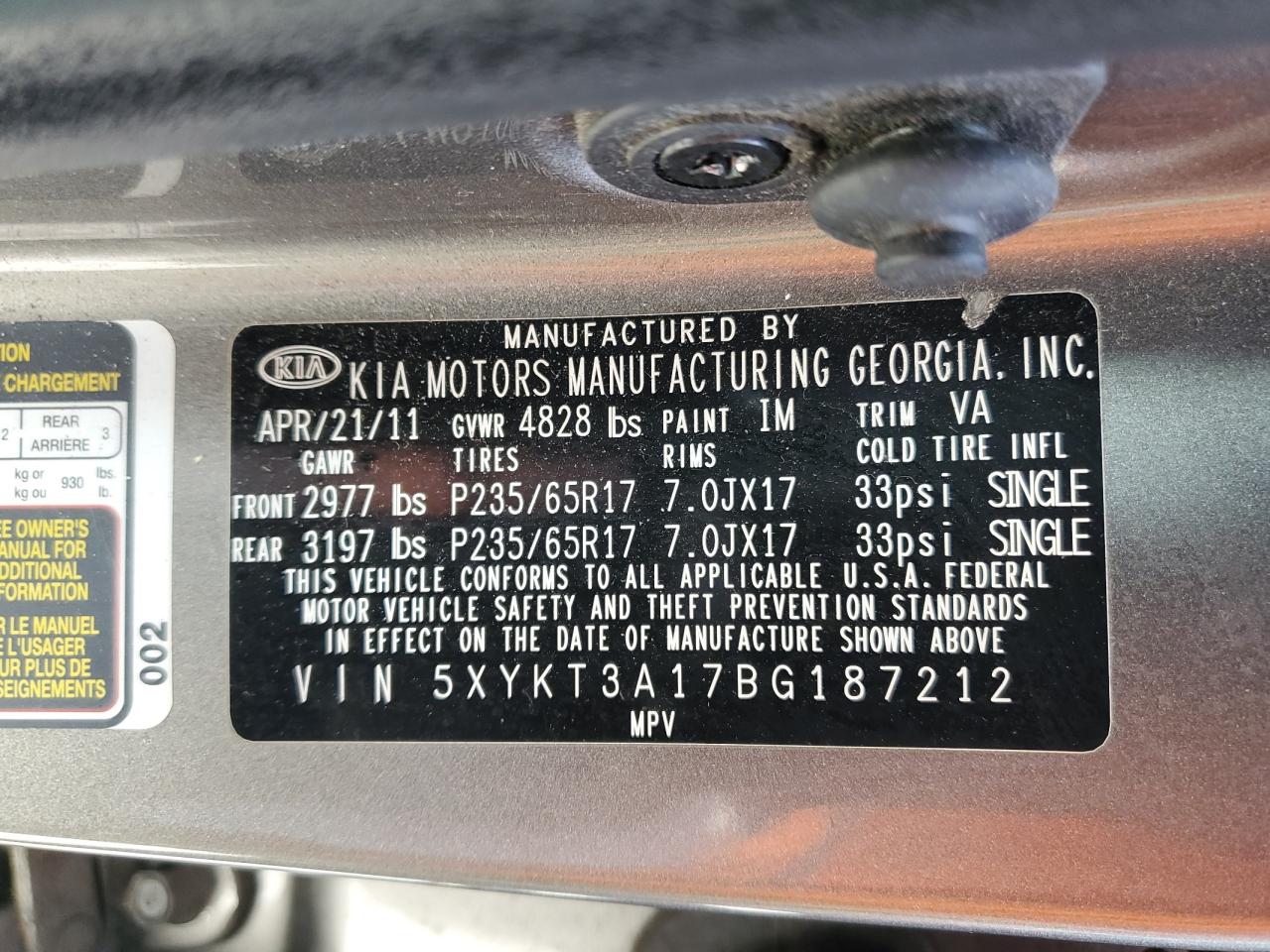 2011 Kia Sorento - Image 13