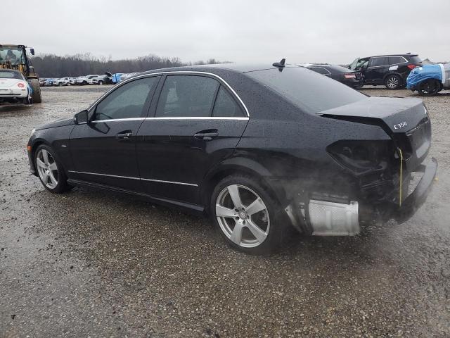 Sedans MERCEDES-BENZ E-CLASS 2012 Czarny