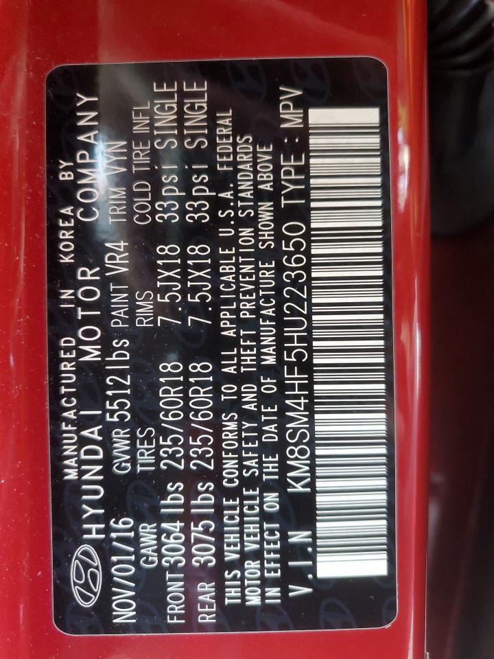 2017 Hyundai Santa Fe - Image 13