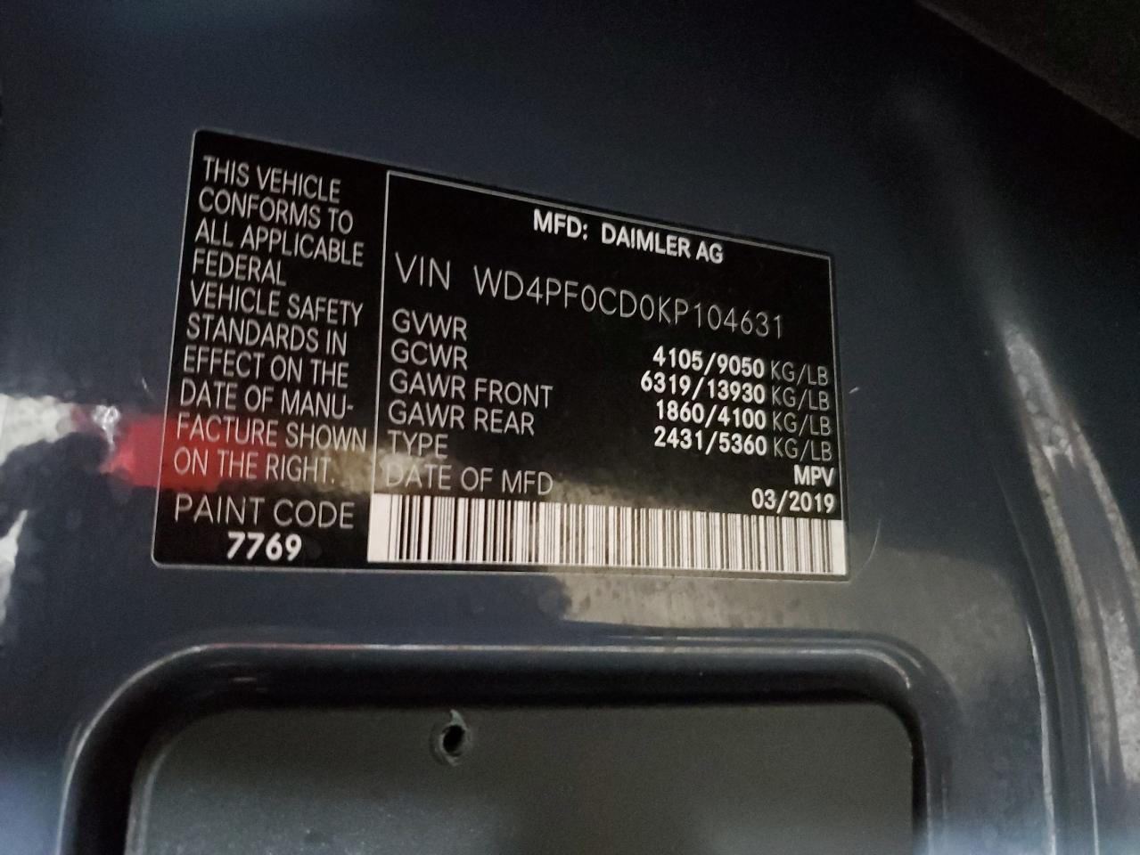 2019 Mercedes-Benz Sprinter - Image 13