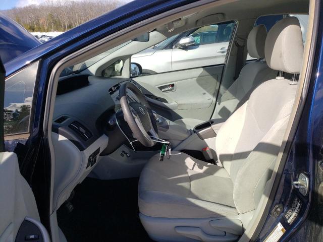  TOYOTA PRIUS 2014 Синий