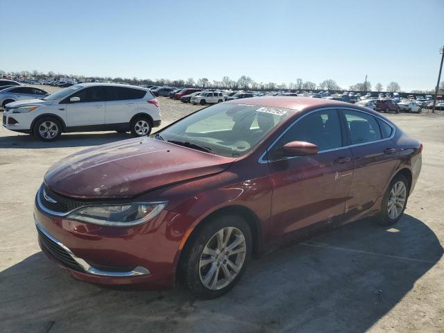 Sedans CHRYSLER 200 2015 Red