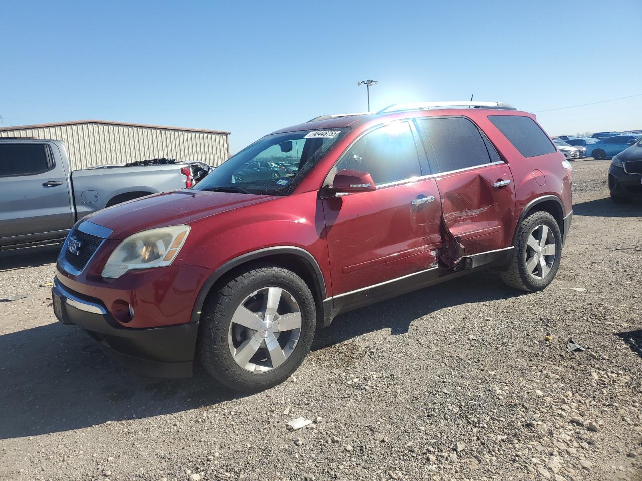 2011 Gmc Acadia Slt-1 на продаже в Temple, TX - Side