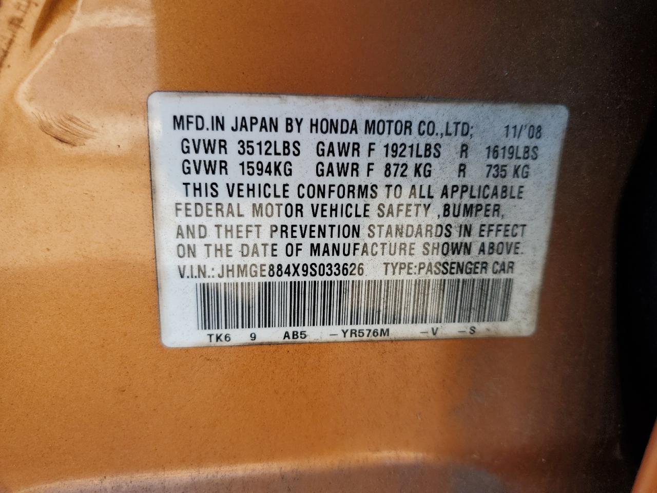 2009 Honda Fit - Image 12