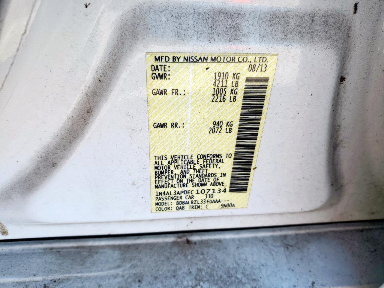 2014 Nissan Altima - Image 12
