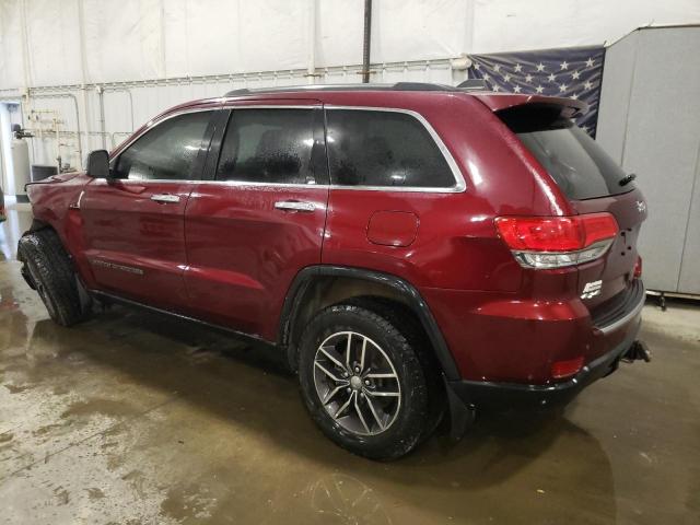 Паркетники JEEP GRAND CHER 2017 Бордовий