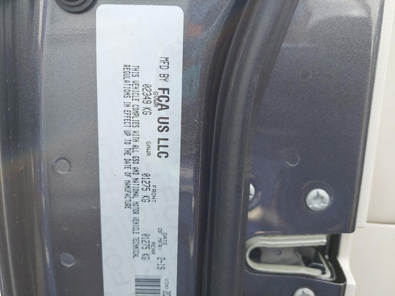 2C3CCAAG8KH618238 - 2019 Chrysler 300 - #46759895