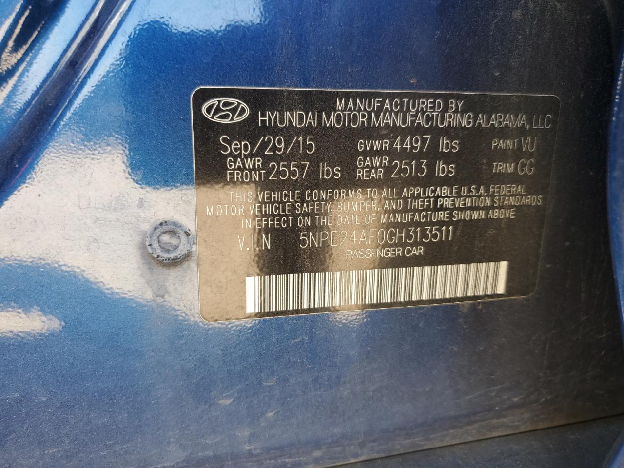 2016 Hyundai Sonata - Image 14