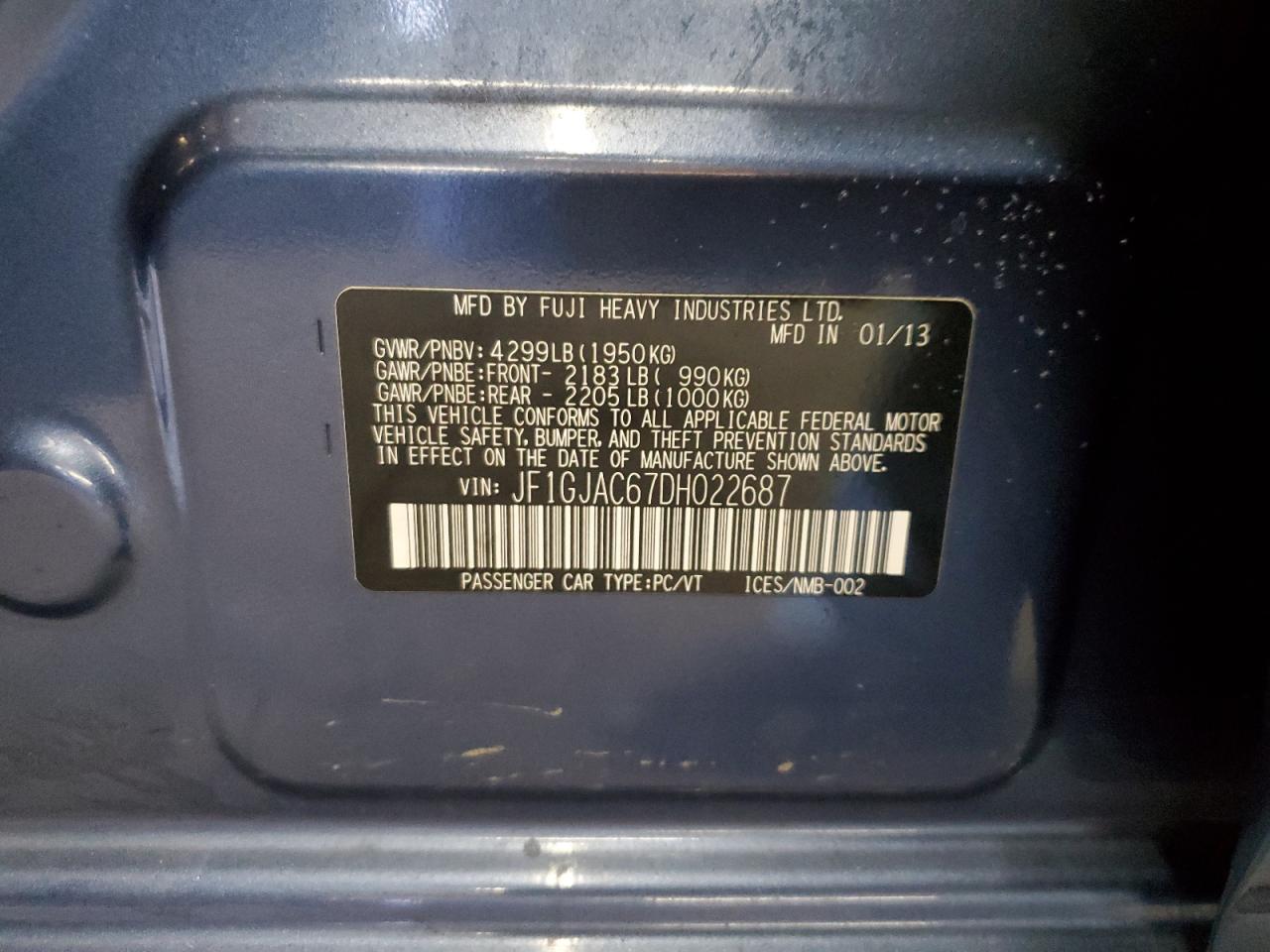 2013 Subaru Impreza - Image 14