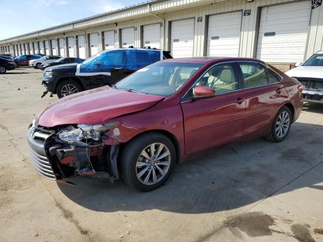  TOYOTA CAMRY 2017 Czerwony