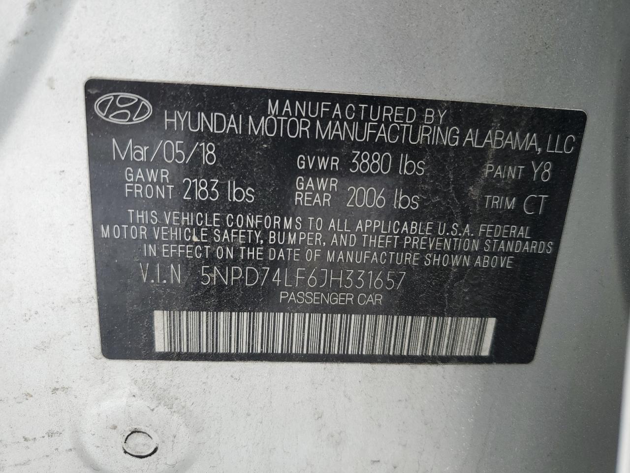 2018 Hyundai Elantra - Image 12