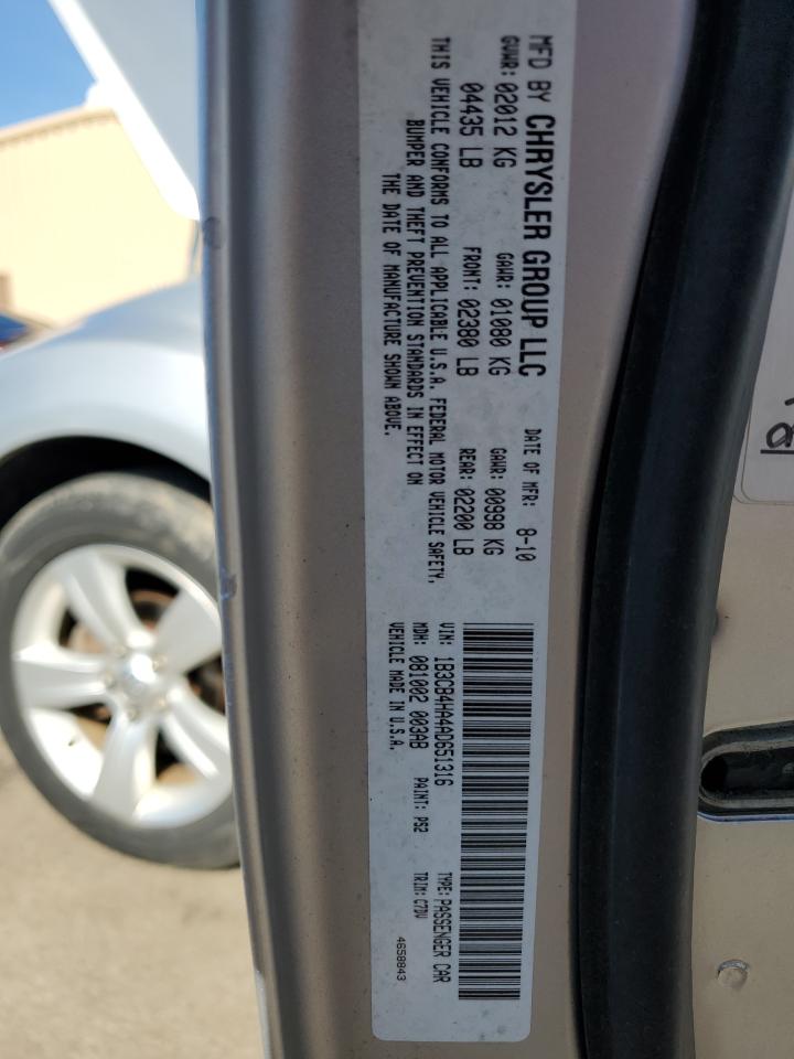 2010 Dodge Caliber Sxt VIN: 1B3CB4HA4AD651316 Lot: 45972785