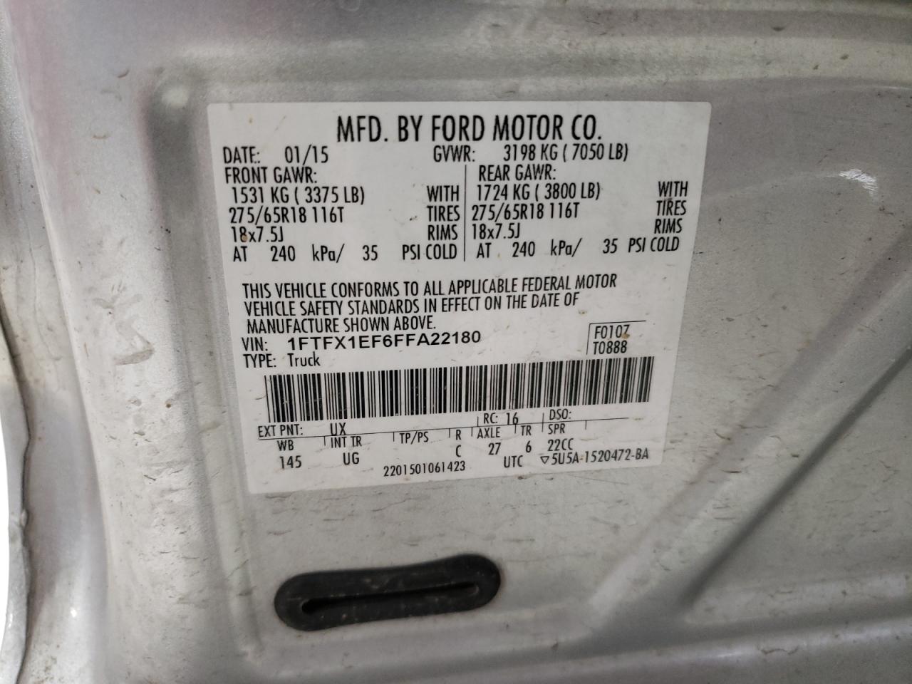 2015 Ford F-150 - Image 12