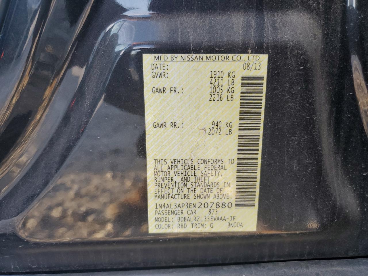 2014 Nissan Altima - Image 12