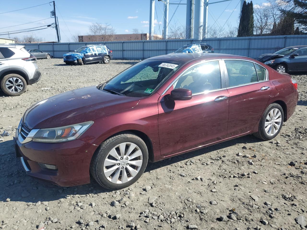 2014 Honda Accord Exl на продаже в Windsor, NJ - Rear End
