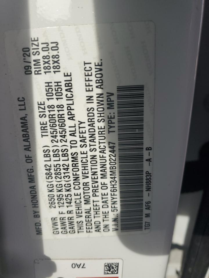 2021 Honda Pilot - Image 15