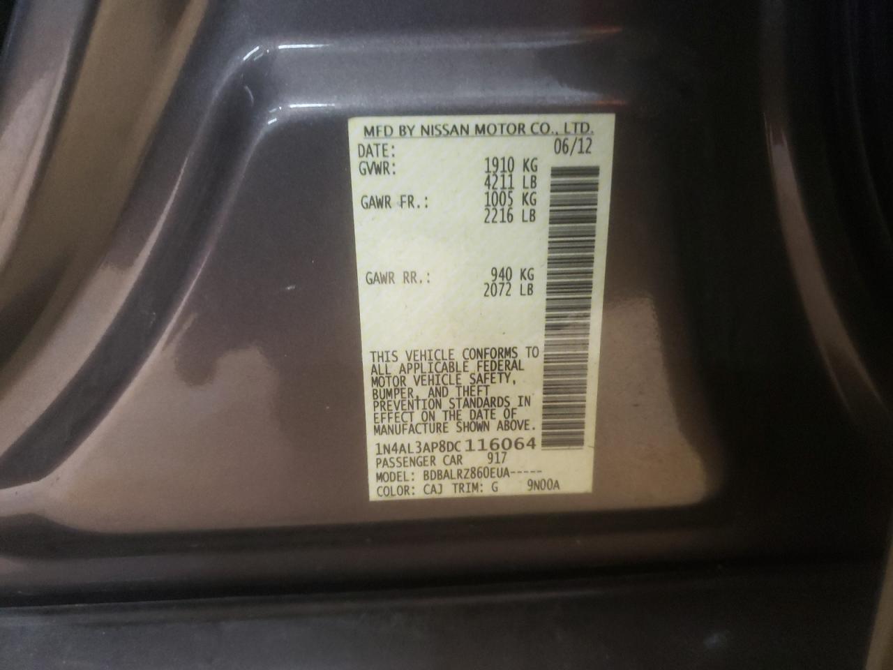 2013 Nissan Altima - Image 14