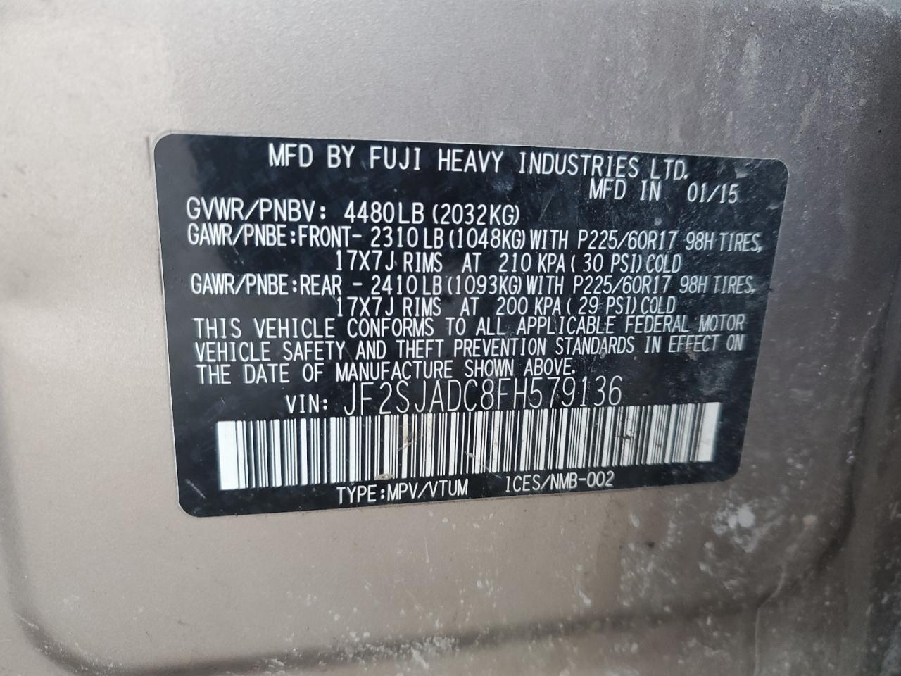 2015 Subaru Forester - Image 14
