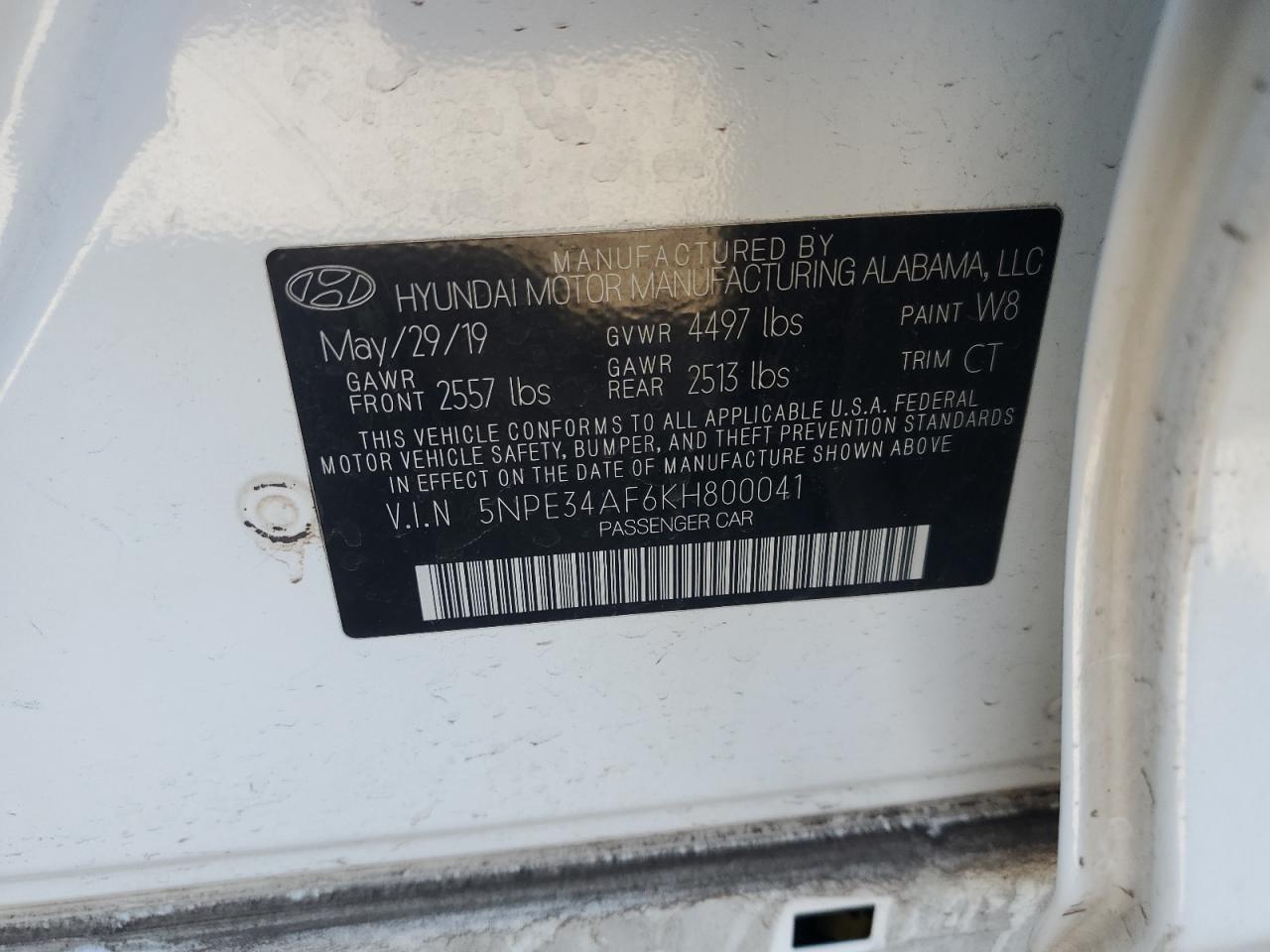 2019 Hyundai Sonata - Image 13