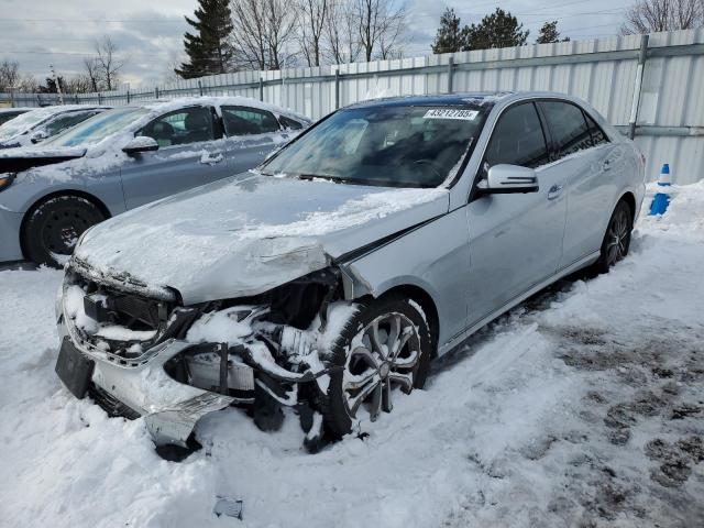 2014 MERCEDES-BENZ E 250 BLUETEC for sale at Copart ON - TORONTO