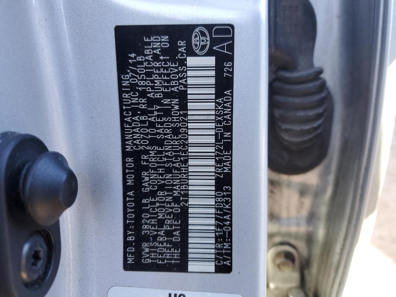 2014 Toyota Corolla - Image 12