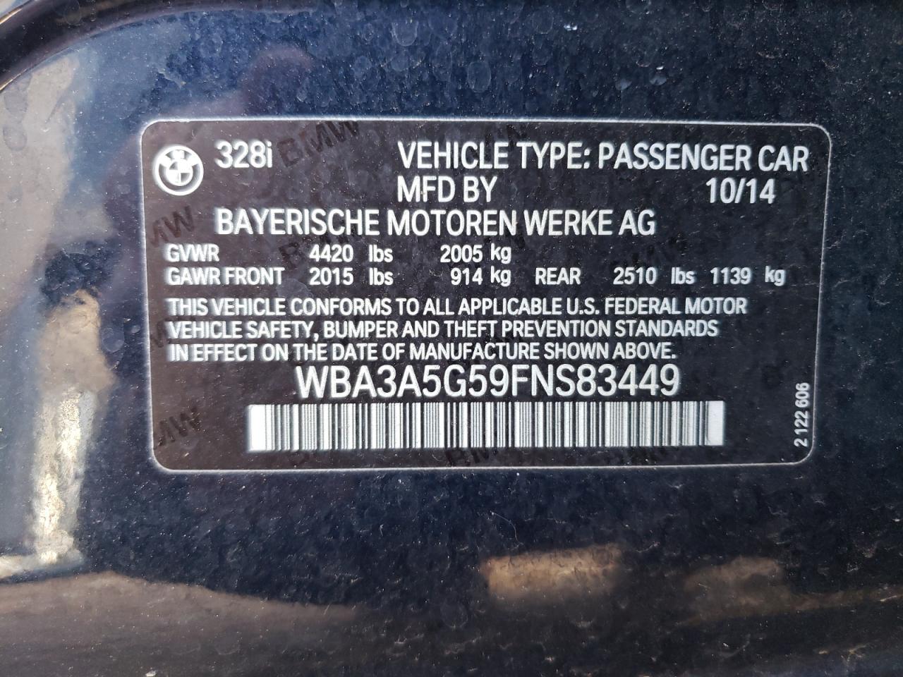 2015 BMW 3er - Image 12