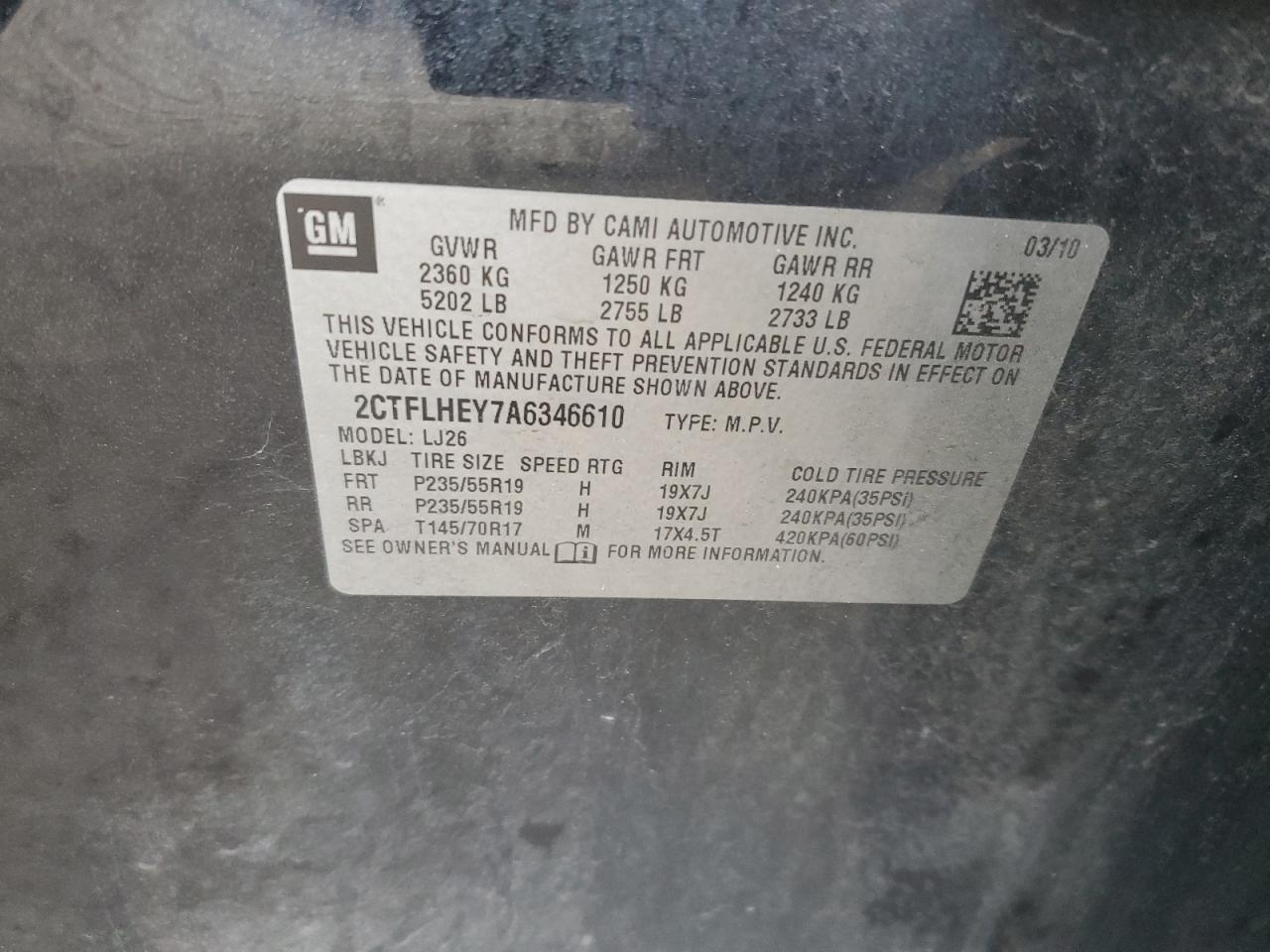 2010 GMC Terrain - Image 12