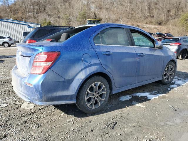  CHEVROLET SONIC 2017 Blue