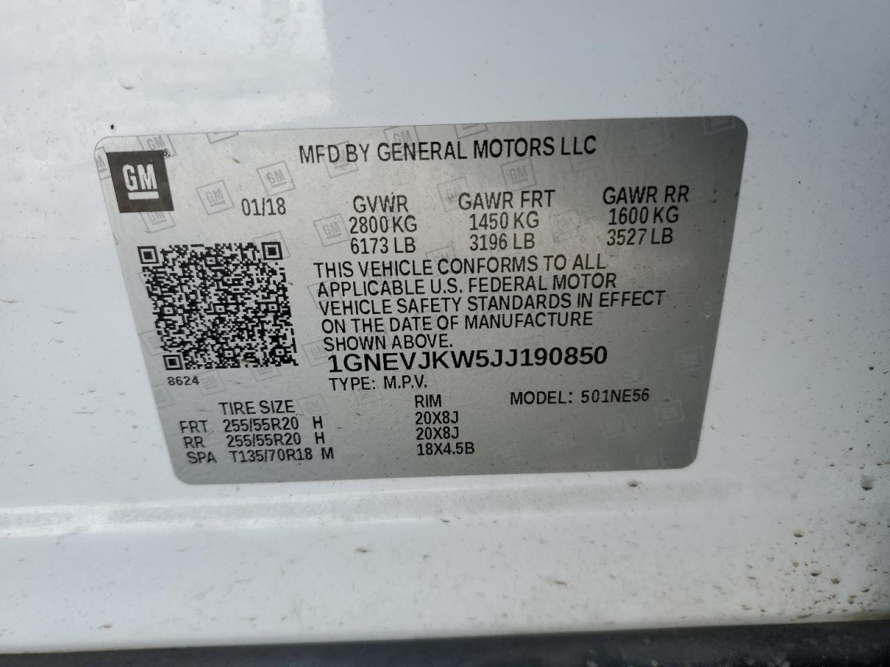2018 Chevrolet Traverse - Image 13