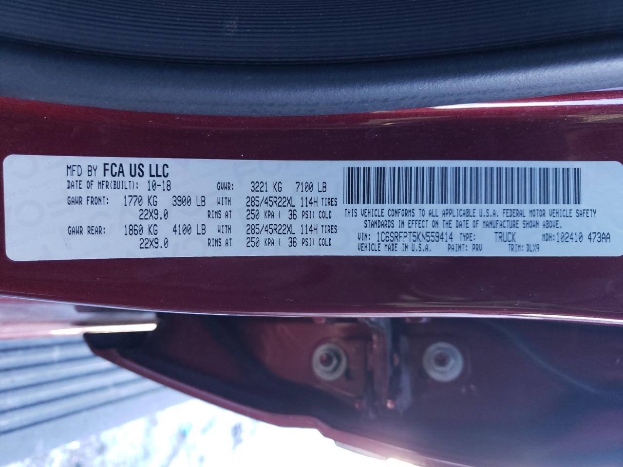 2019 RAM 1500 - Image 12