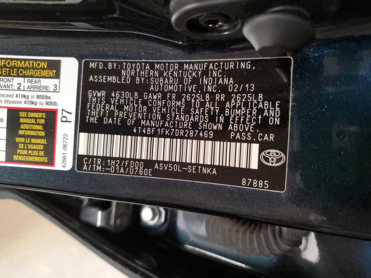 2013 Toyota Camry - Image 12