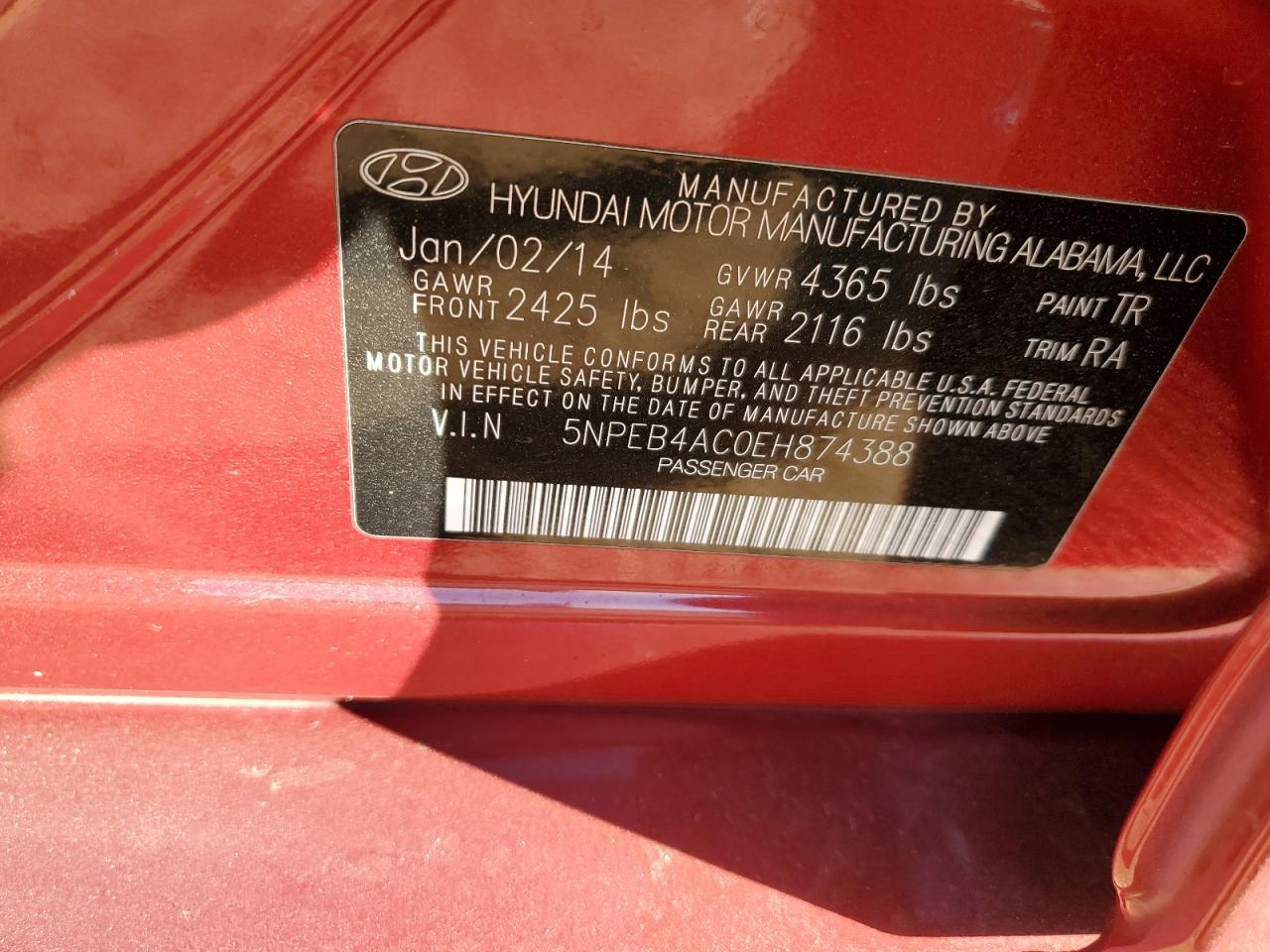 2014 Hyundai Sonata - Image 12