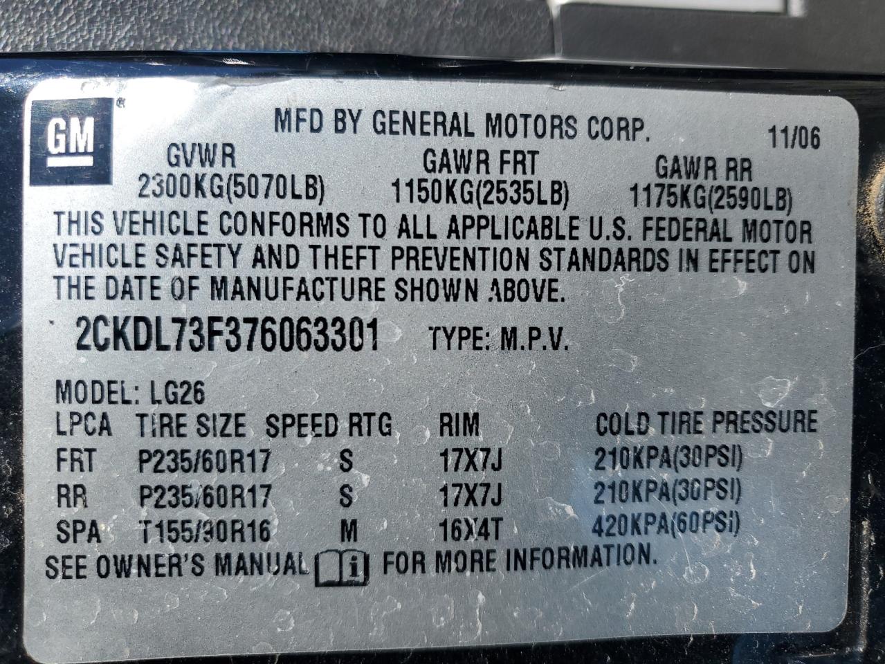 2007 Pontiac Torrent - Image 13