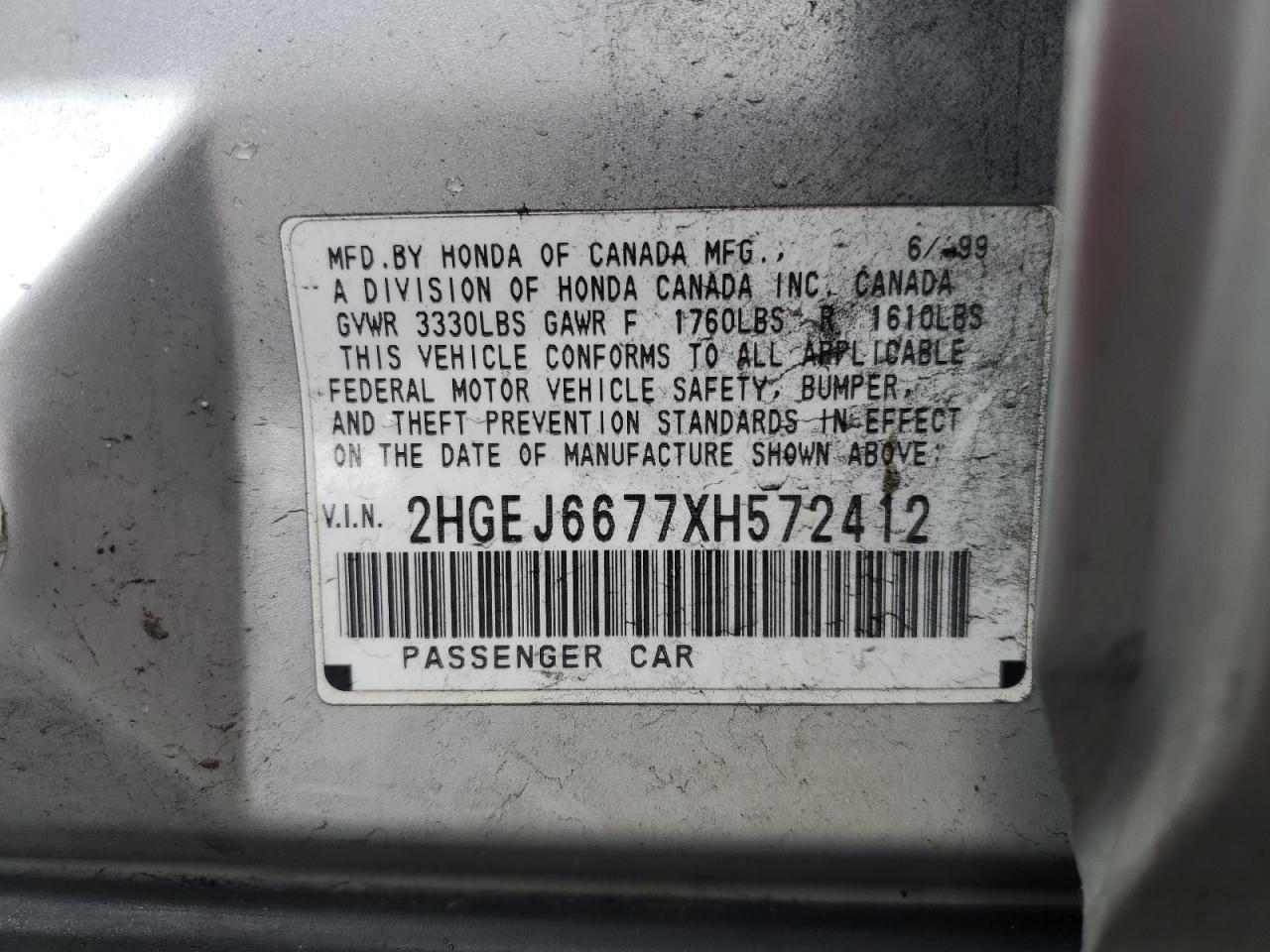1999 Honda Civic - Image 12
