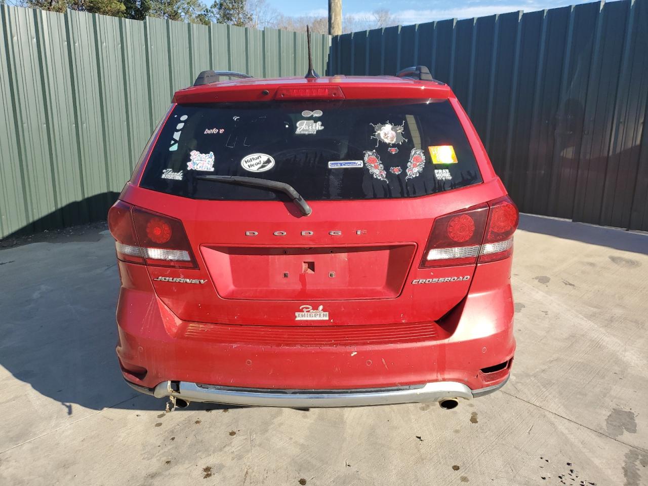 2016 Dodge Journey Crossroad VIN: 3C4PDCGG0GT140165 Lot: 47548045