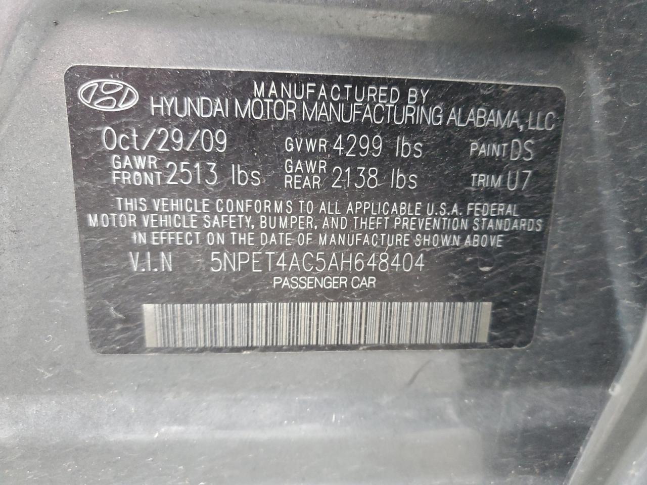 2010 Hyundai Sonata - Image 12