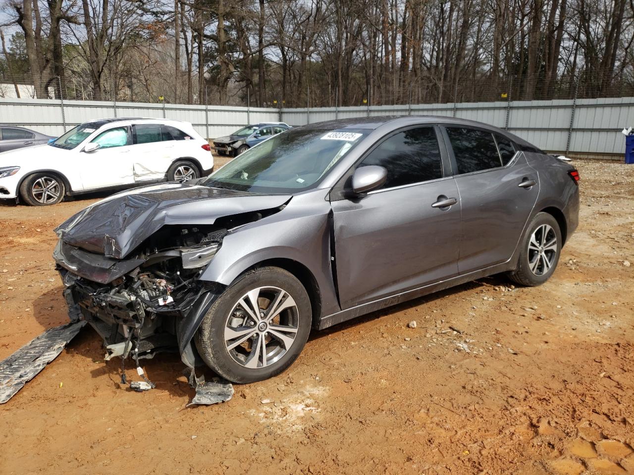 2021 Nissan Sentra Sv for Sale in Austell, GA - Front End