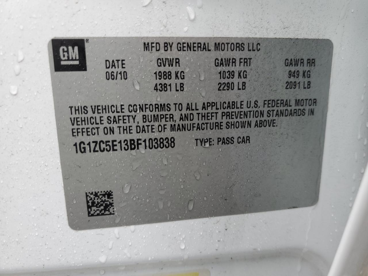 2011 Chevrolet Malibu - Image 12