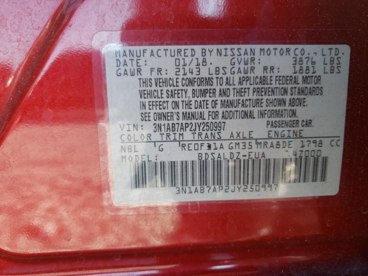 2018 Nissan Sentra - Image 12