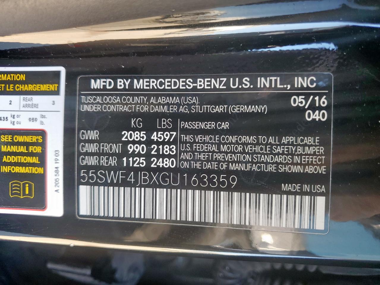 2016 Mercedes-Benz C-klasse - Image 13