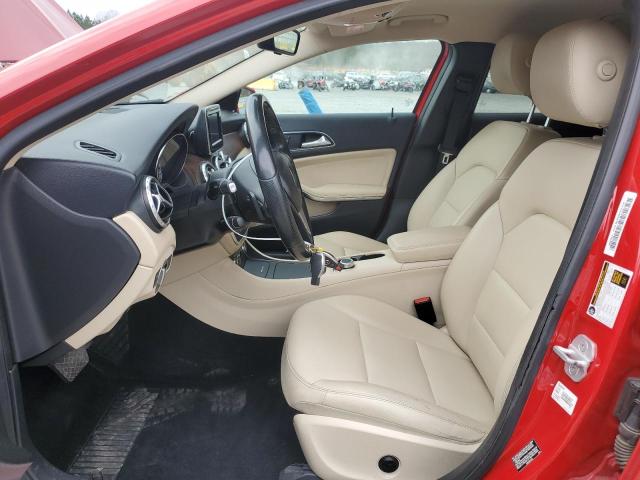 Parquets MERCEDES-BENZ GLA-CLASS 2015 Czerwony